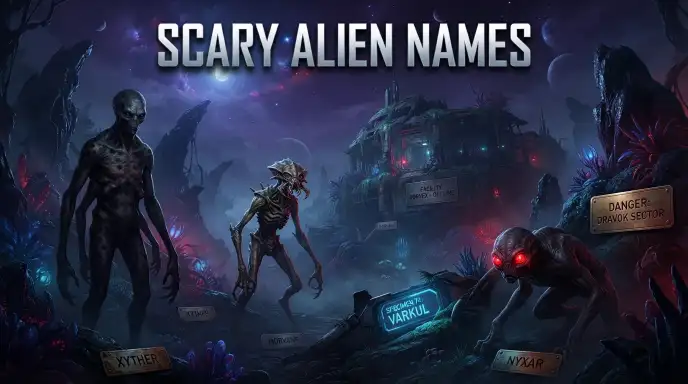 Scary Alien Names