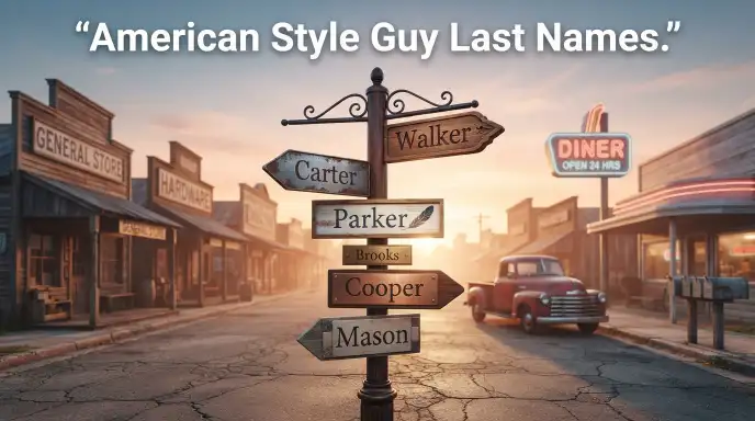American Style Guy Last Names