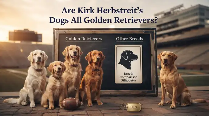 Are Kirk Herbstreit’s Dogs All Golden Retrievers?