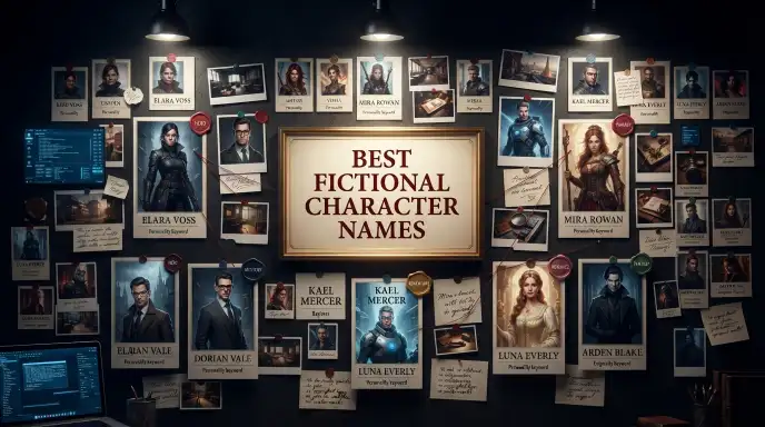 Best Fictional Character Names