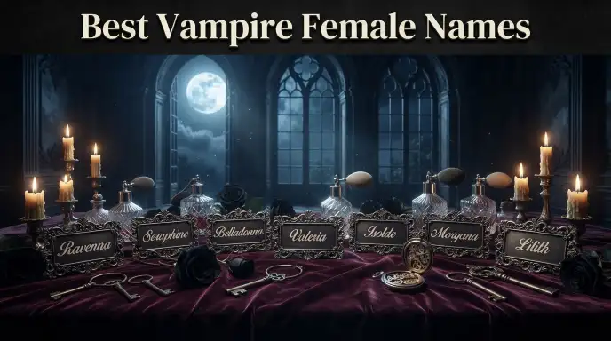 Best Vampire Female Names