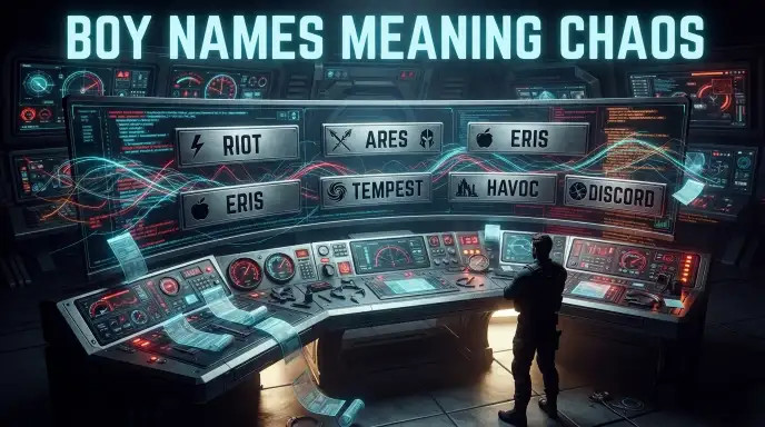 Boy Names Meaning Chaos