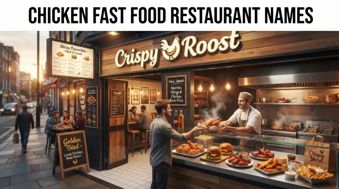 Chicken Fast Food Restaurant Names