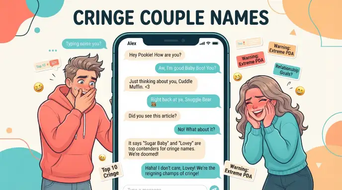 Cringe Couple Names for Boyfriend and Girlfriend