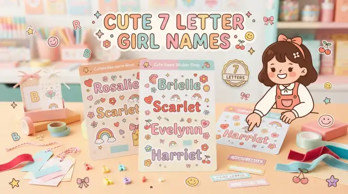 Cute 7 Letter Girl Names