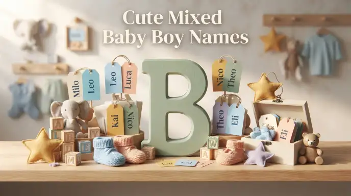 Cute Mixed Baby Boy Names
