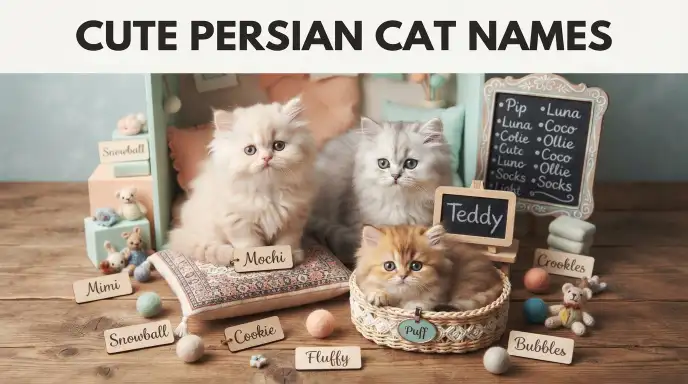 Cute Persian Cat Names