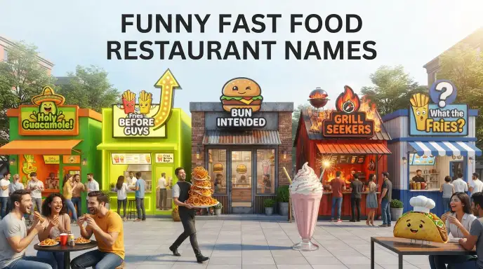 Funny Fast Food Restaurant Names