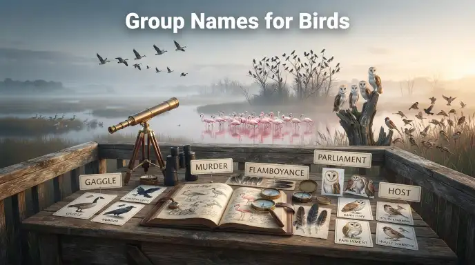 Group Names for Birds