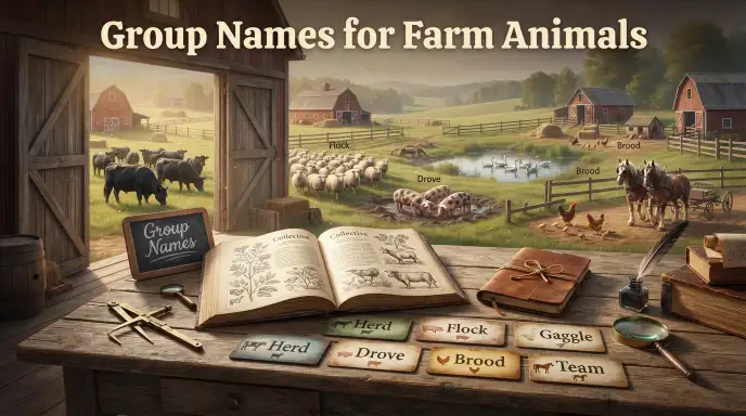 Group Names for Farm Animals