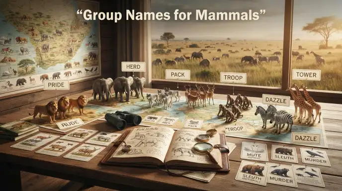 Group Names for Mammals