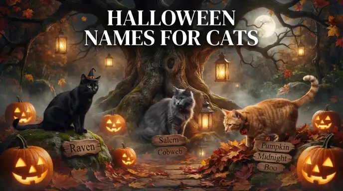 Halloween Names for Cats