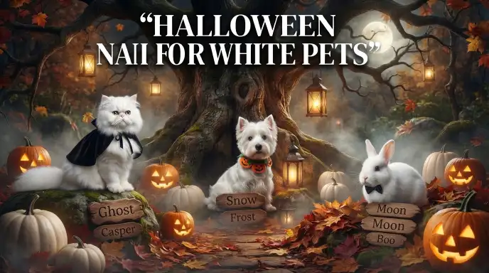 Halloween Names for White Pets