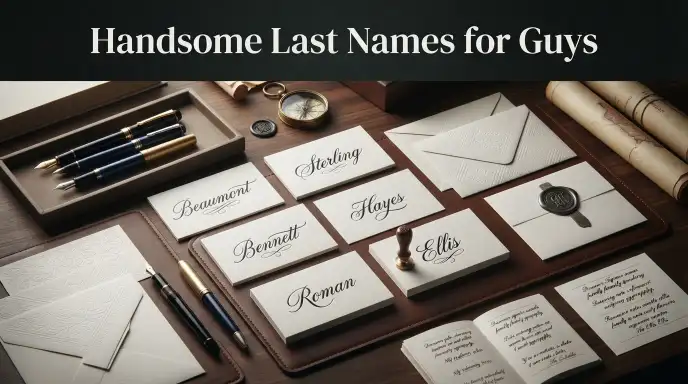 Handsome Last Names for Guys