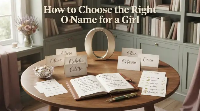 How to Choose the Right O Name for a Girl