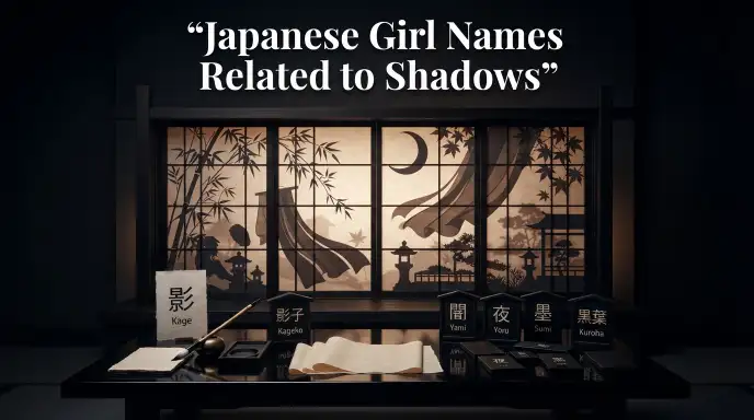 Japanese Girl Names Related to Shadows