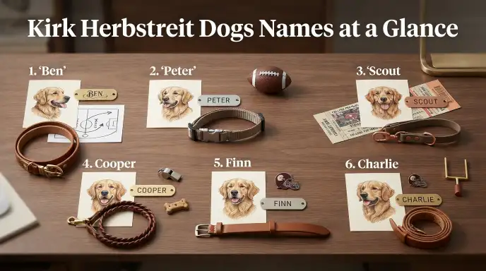 Kirk Herbstreit Dogs Names at a Glance