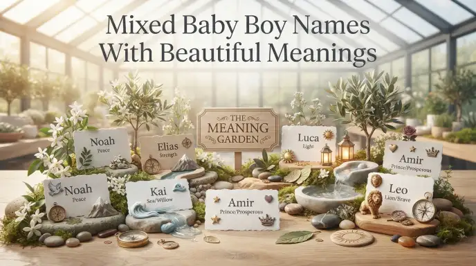 Mixed Baby Boy Names With Beautiful Meanings