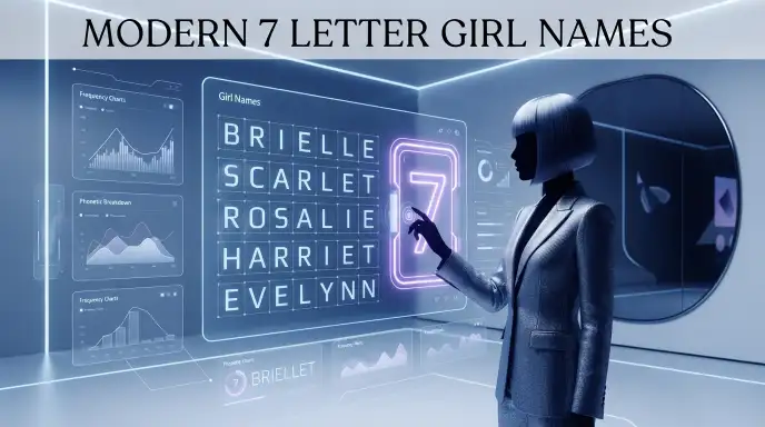 Modern 7 Letter Girl Names