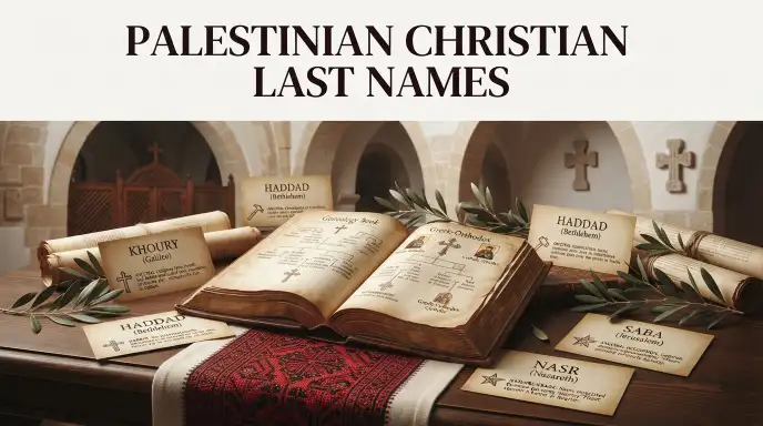 Palestinian Christian Last Names