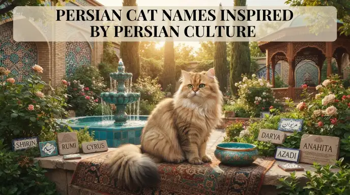 Persian Cat Names Inspired by Persian Culture