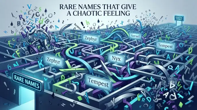 Rare Names That Give a Chaotic Feeling