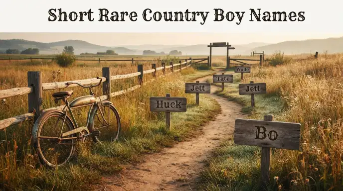 Short Rare Country Boy Names
