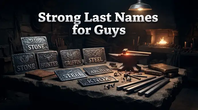 Strong Last Names for Guys
