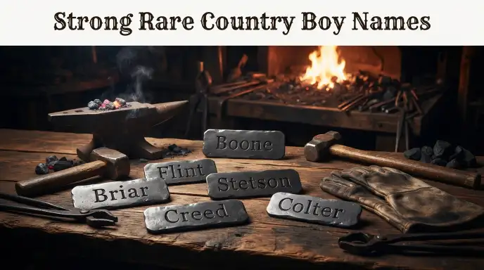 Strong Rare Country Boy Names