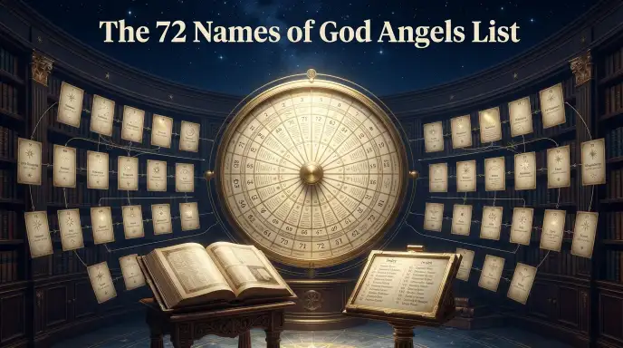 The 72 Names of God Angels List