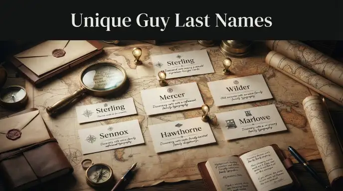 Unique Guy Last Names