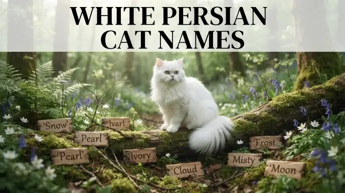 White Persian Cat Names