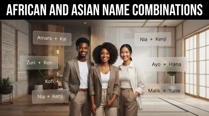 African and Asian Name Combinations