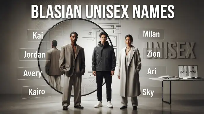 Blasian Unisex Names