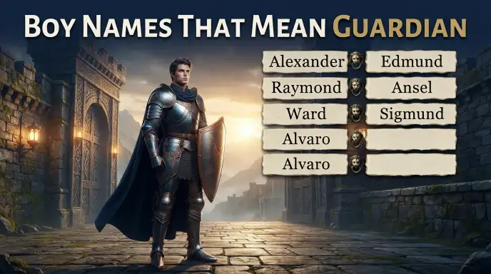 Boy Names That Mean Guardian