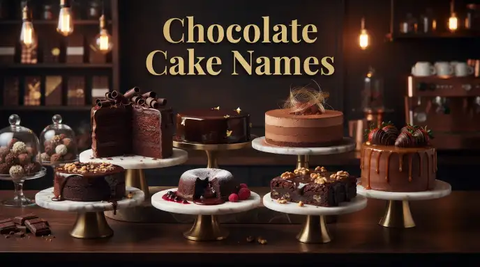 Chocolate Cake Names