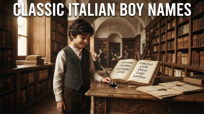 Classic Italian Boy Names