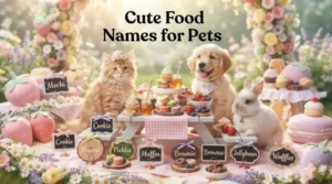 Cute Food Names for Pets