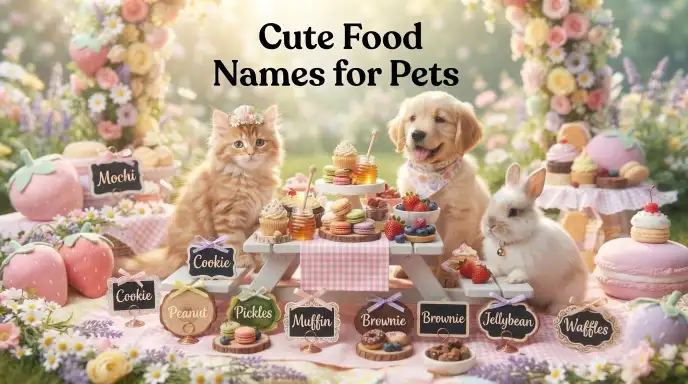 Cute Food Names for Pets