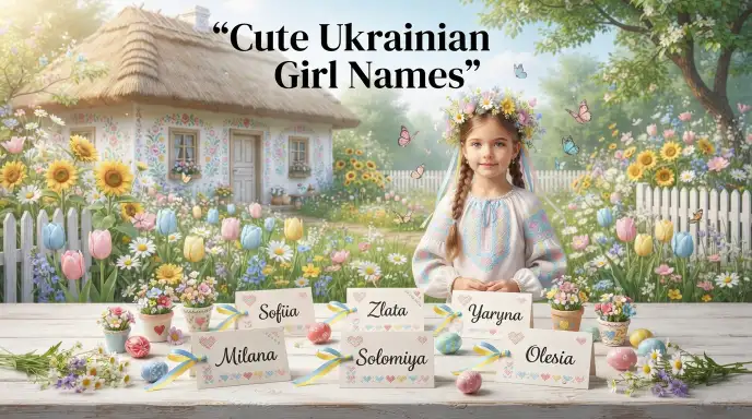 Cute Ukrainian Girl Names