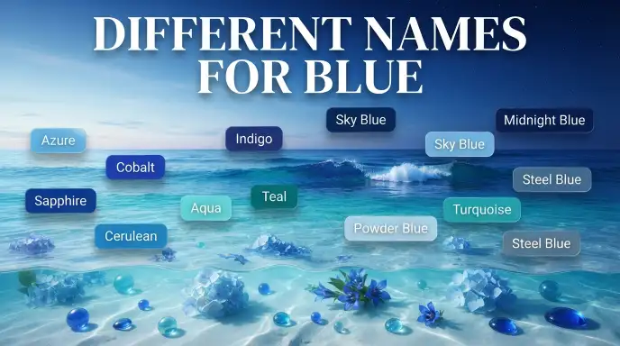 Different Names for Blue