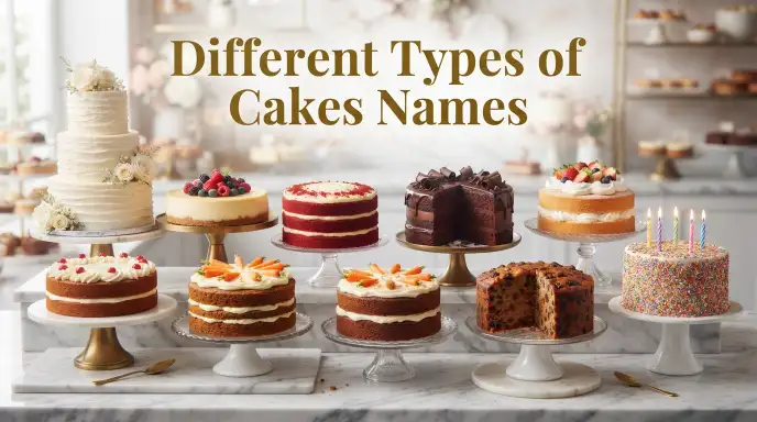Different Types of Cakes Names