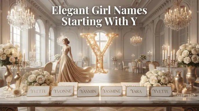Elegant Girl Names Starting With Y