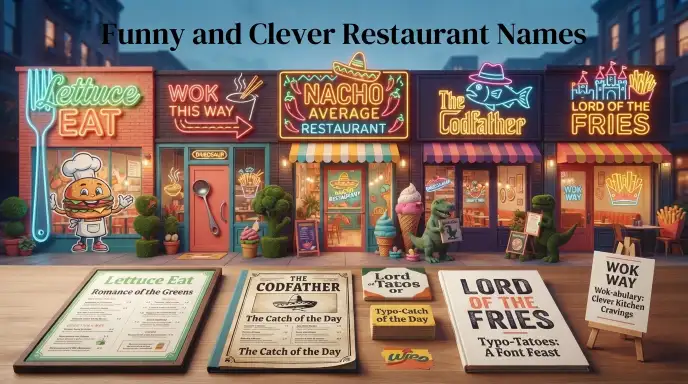 Funny and Clever Restaurant Names