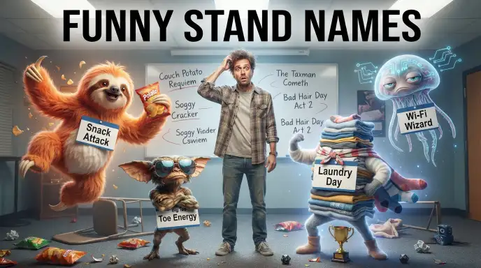 Funny Stand Names