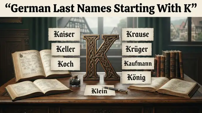 German Last Names Starting With K