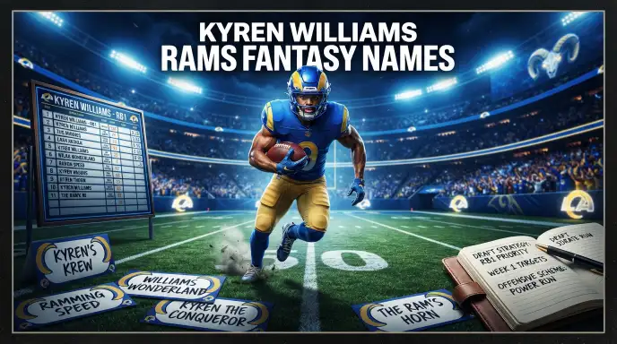Kyren Williams Rams Fantasy Names