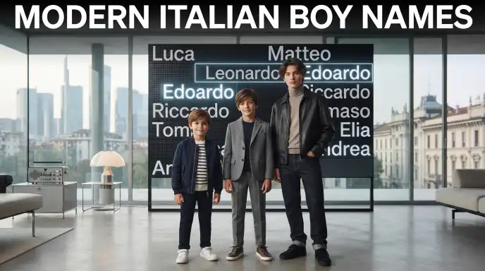 Modern Italian Boy Names