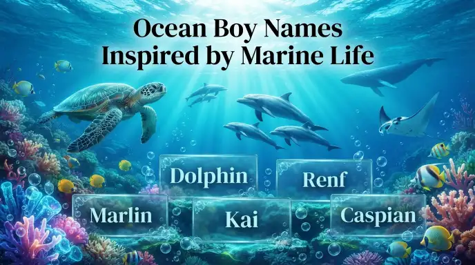 Ocean Boy Names Inspired by Marine Life