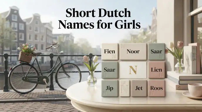 Short Dutch Names for Girls